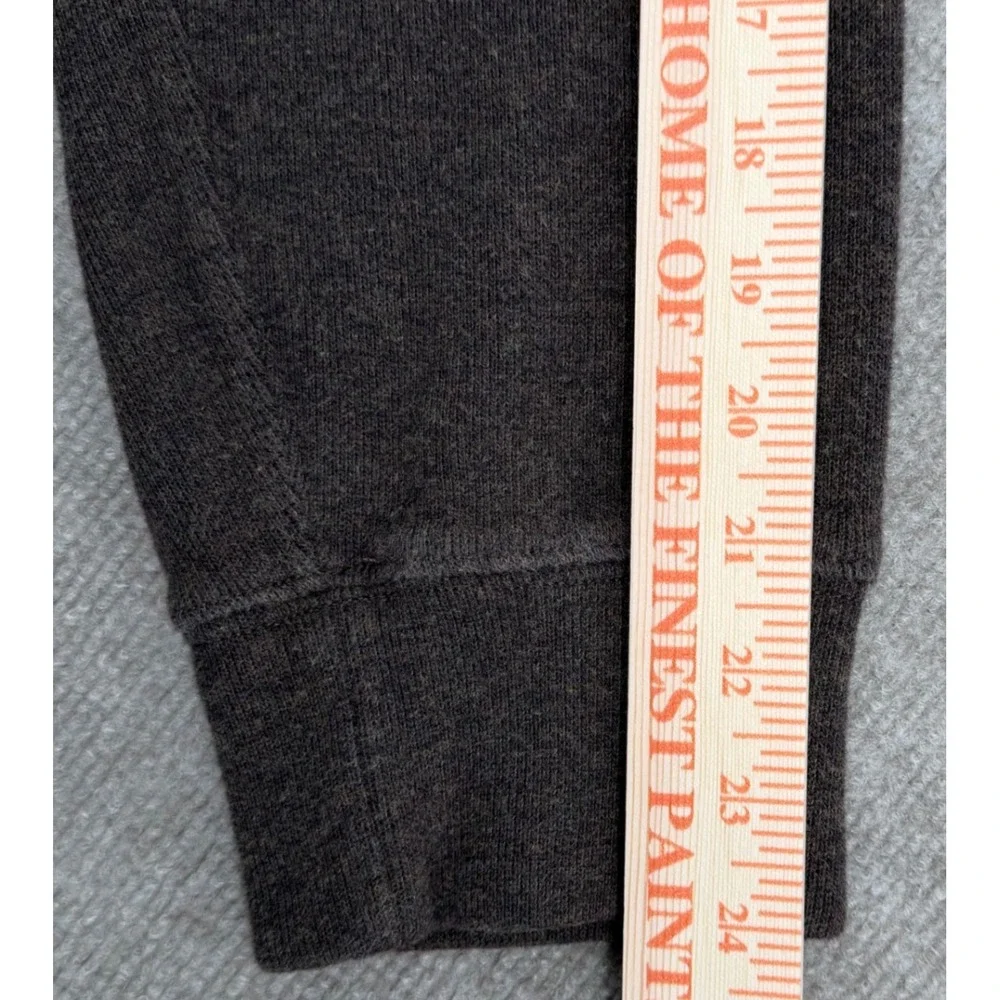 Polo Ralph Lauren Pullover Mens XXL Brown Shawl Collar Button Cotton Sweatshirt